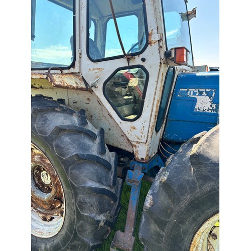 392 - County 1174 tractor. Running when barn stored 2 years ago and now running again. Fitted with assiste... 