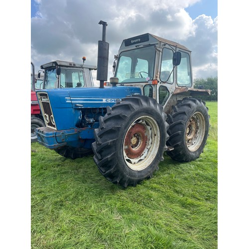 392 - County 1174 tractor. Running when barn stored 2 years ago and now running again. Fitted with assiste... 