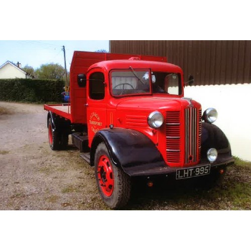 Austin K4 lorry. Restored and rallied for the past 20 years