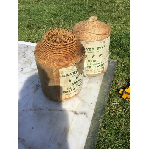 159 - Vintage rolls of baler twine - 2