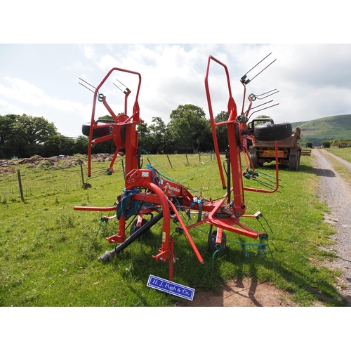 Kverneland 8452 rotor tedder. 2017