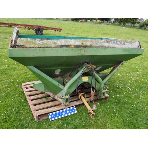 166 - Amazone ZA-U 1001 fertiliser spinner