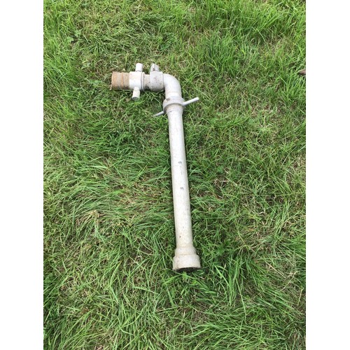 141 - Aluminium fire hydrant pipe