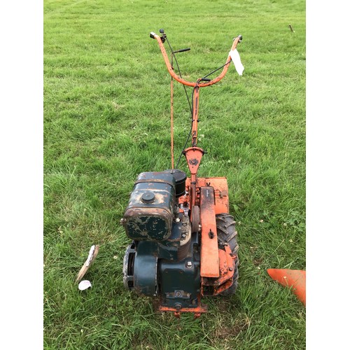 47 - Howard 350 rotavator. Excellent condition, engine de-coked, valves ground, new gaskets and seals