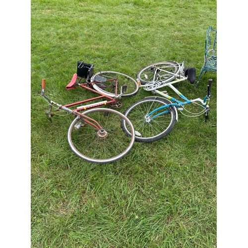 49 - Ladies bicycle circa 1958. With hub dynamo and 3 speed gears + 1 other