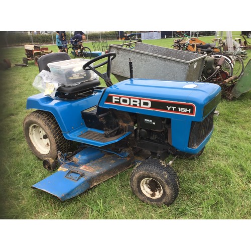 227 - Ford YT16H yard tractor. Key and paperwork in office