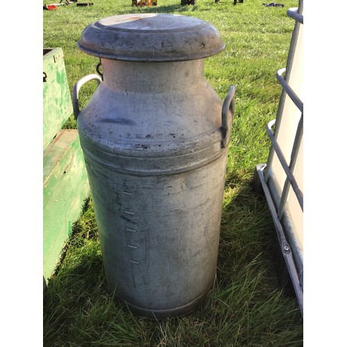 205 - Aluminium milk churn