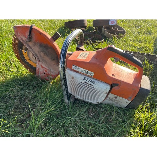 224 - Stihl TS400 disc cutter