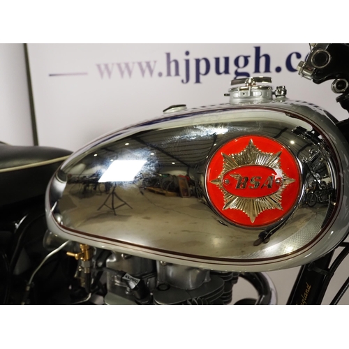 849 - BSA Rocket Goldstar motorcycle. 1962. 650cc. 
Frame No. GA10-702
Engine No. DA10R-8474
Runs and ride... 