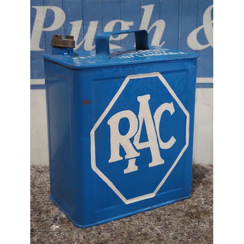 141 - 2 Gallon fuel can - plain with RAC logo