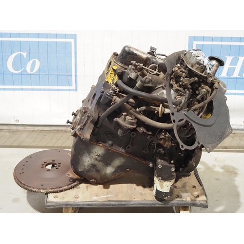 175 - Ford Kent 1600cc engine parts, 711M type with Webber twin choke and GT exhaust manifold