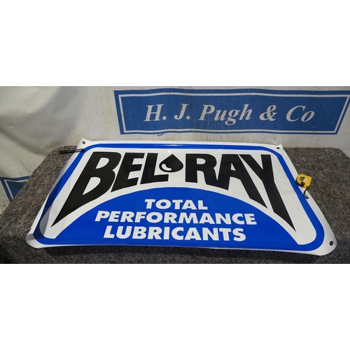 29 - Vinyl banner - Bel Ray Lubricant 32