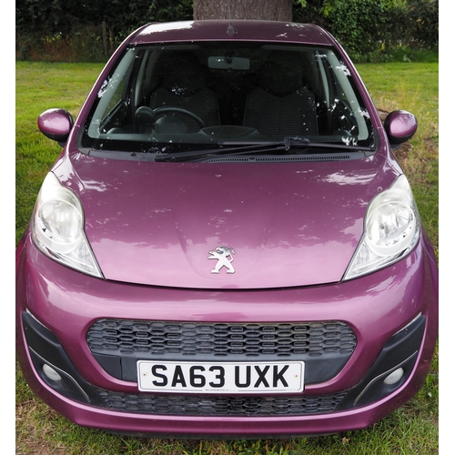 321 - Peugeot 107 Allure hatchback. 2013. 998cc
Runs and drives. MOT until 12/8/25. Showing 55,034 miles.
... 