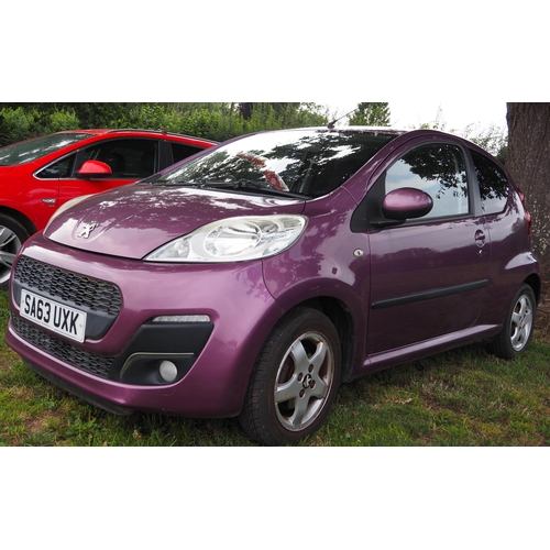 321 - Peugeot 107 Allure hatchback. 2013. 998cc
Runs and drives. MOT until 12/8/25. Showing 55,034 miles.
... 