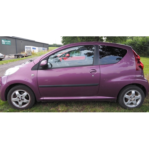 321 - Peugeot 107 Allure hatchback. 2013. 998cc
Runs and drives. MOT until 12/8/25. Showing 55,034 miles.
... 