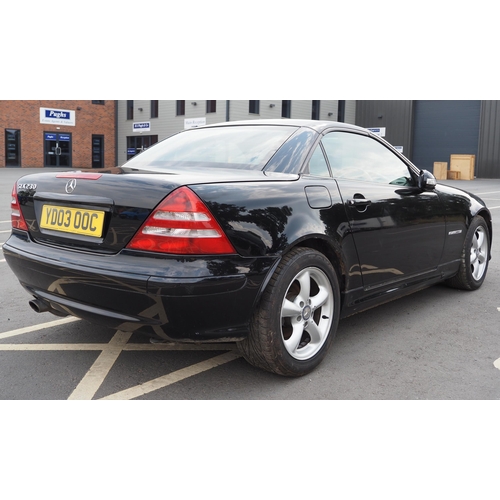 323 - Mercedes SLK230 Kompressor convertible. 2003. 2295cc
Has been dry stored for approx 3 years and need... 