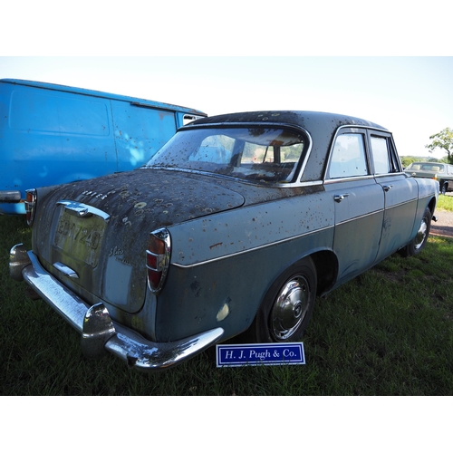 325 - Rover 3 litre Mk II  project. 1966. 2995cc.
Comes with an original Owners Instruction Manual from 19... 