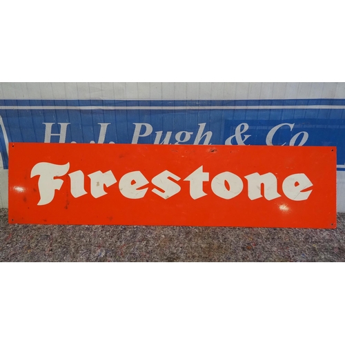 60 - Tin sign - Firestone 12