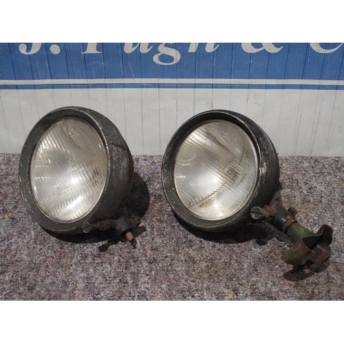 86 - Vintage CAV headlamps - 2