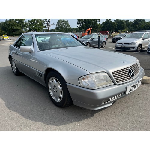 328 - Mercedes 300SL-24 Convertible LHD, 1992. 2960cc. Petrol, automatic 5 speed gearbox. Runs and drives.... 