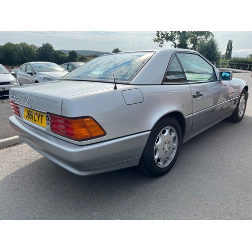 328 - Mercedes 300SL-24 Convertible LHD, 1992. 2960cc. Petrol, automatic 5 speed gearbox. Runs and drives.... 