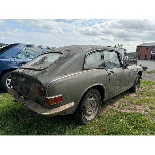 329 - Honda S800 coupe project. 1968. 
Barn find in original condition. Non runner. Comes with owners club... 