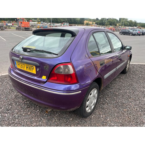 332 - Rover 214i. Runs and drives. Reg. P137 HVP. V5 and key