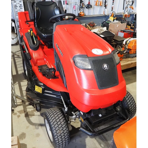 1 - Countax B255-4WD ride on with powered grass collector. Full working order. Key in office