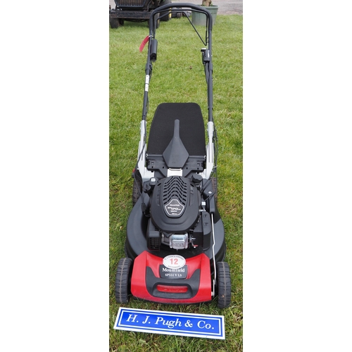 12 - Mountfield SP551VLS pedestrian mower