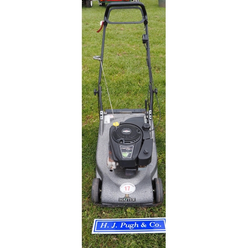 17 - Hayter 48 pedestrian mower