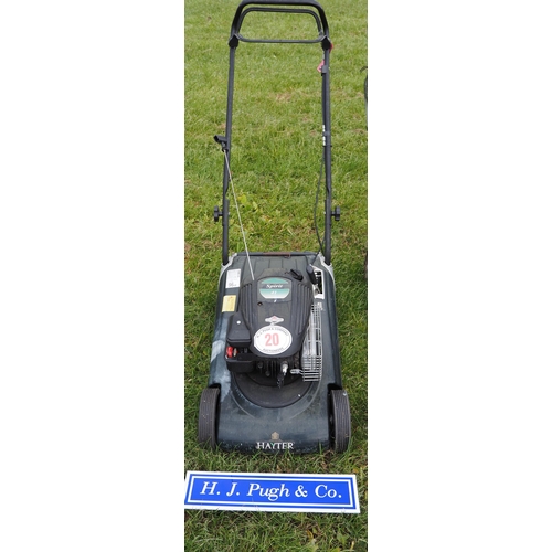 20 - Hayter Spirit 41 pedestrian mower