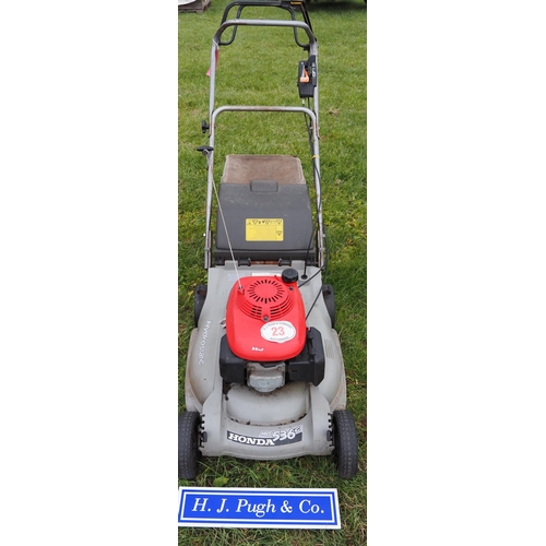 23 - Honda Hydro 536C pedestrian mower