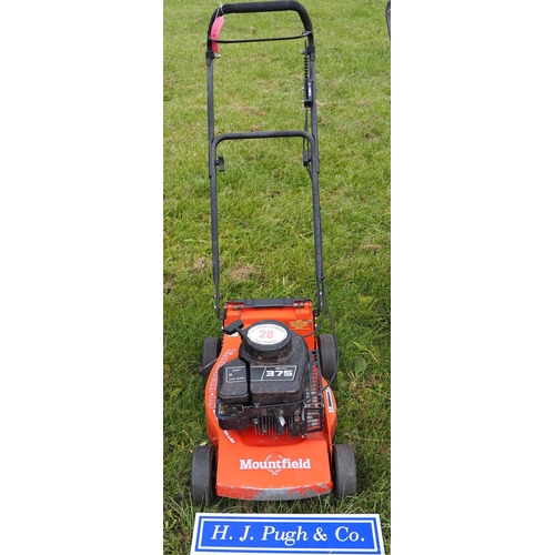 28 - Mountfield Emblem 15 pedestrian mower