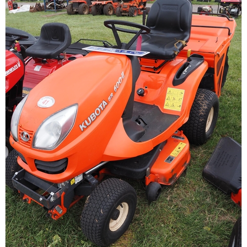 41 - Kubota GR1600 ride on. Starts and runs