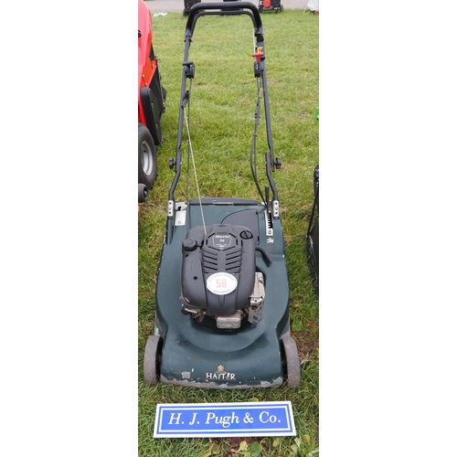 58 - Hayter Harrier mower