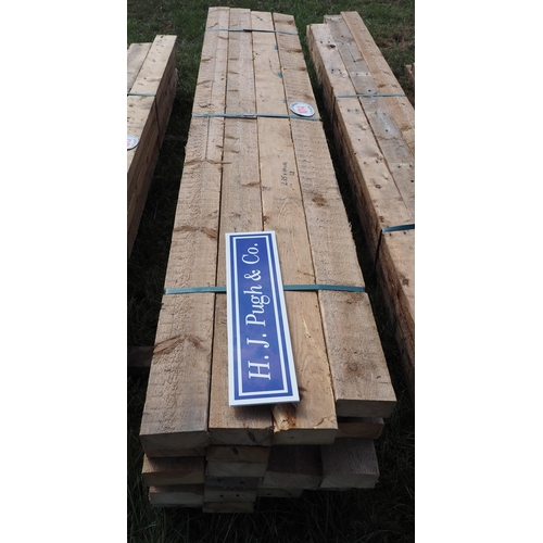 1014 - Reclaimed timbers 2.35m x100x50 - 28