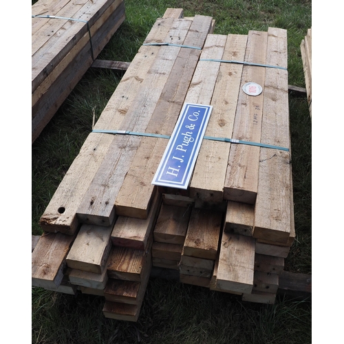 1016 - Reclaimed timbers average 1.2m x100x50 - 37