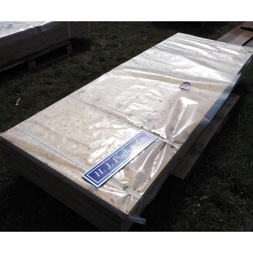 1024 - Plywood sheets 2.3m x850x12 - 17