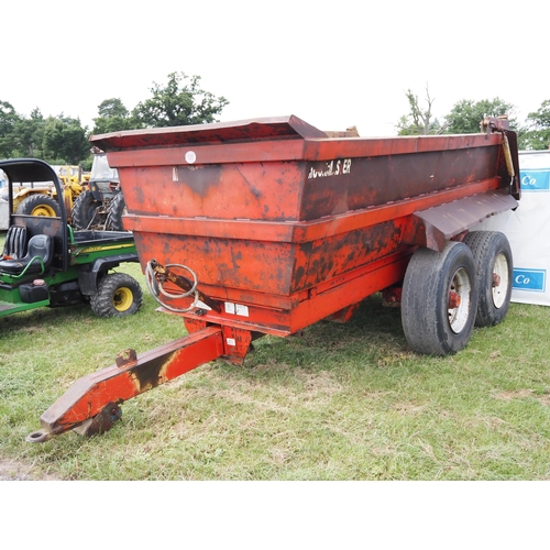 1520 - Anderson 14 ton Muck Master dump trailer, 2005