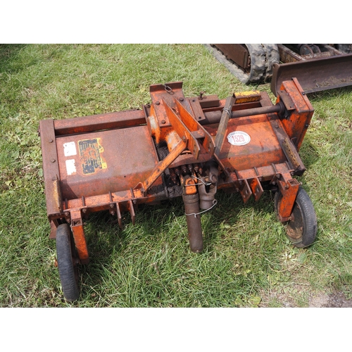 1529 - Howard compact rotavator. Sold as seen