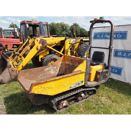 1535 - Winbull 07B tracked dumper. Showing 513 hours, starts, tracks, tips