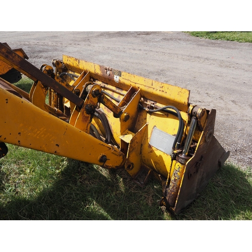 1536 - Massey Ferguson 3303 loader with Drott 4 in 1 bucket, runs and drives