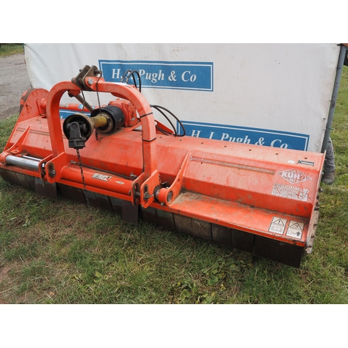 1561 - Kuhn VKM280 offset flail mower