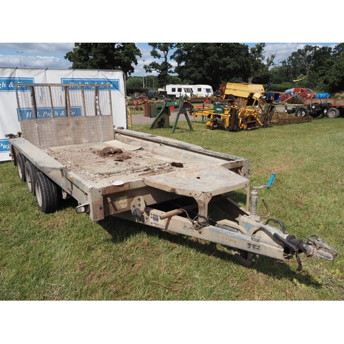 1575 - Ifor Williams GX126/3 plant trailer