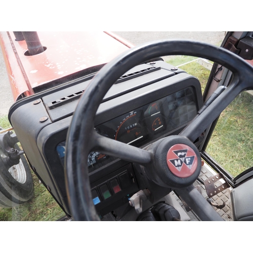 1506 - Massey Ferguson 365 tractor. Runs and drives, 7099 hours. Reg. G989 YJB