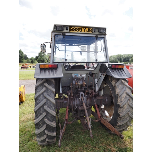 1506 - Massey Ferguson 365 tractor. Runs and drives, 7099 hours. Reg. G989 YJB