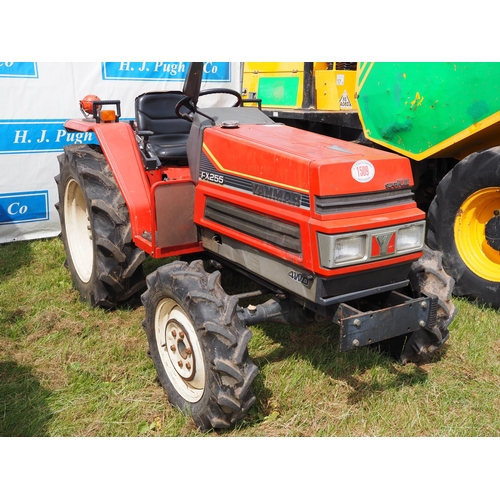 1509 - Yanmar FX225 compact tractor. Showing 1920 hours. Key in office