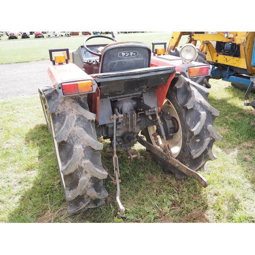 1509 - Yanmar FX225 compact tractor. Showing 1920 hours. Key in office