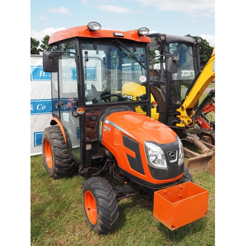 1516 - Kioti CK2810 HST compact tractor. Working. Reg. SF65 JFY. V5 and key in office