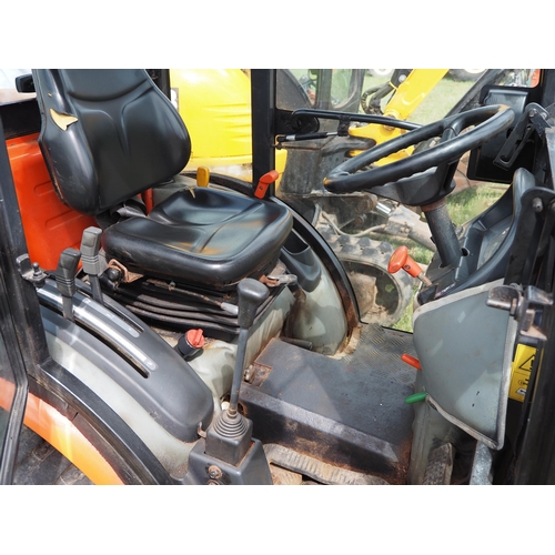 1516 - Kioti CK2810 HST compact tractor. Working. Reg. SF65 JFY. V5 and key in office